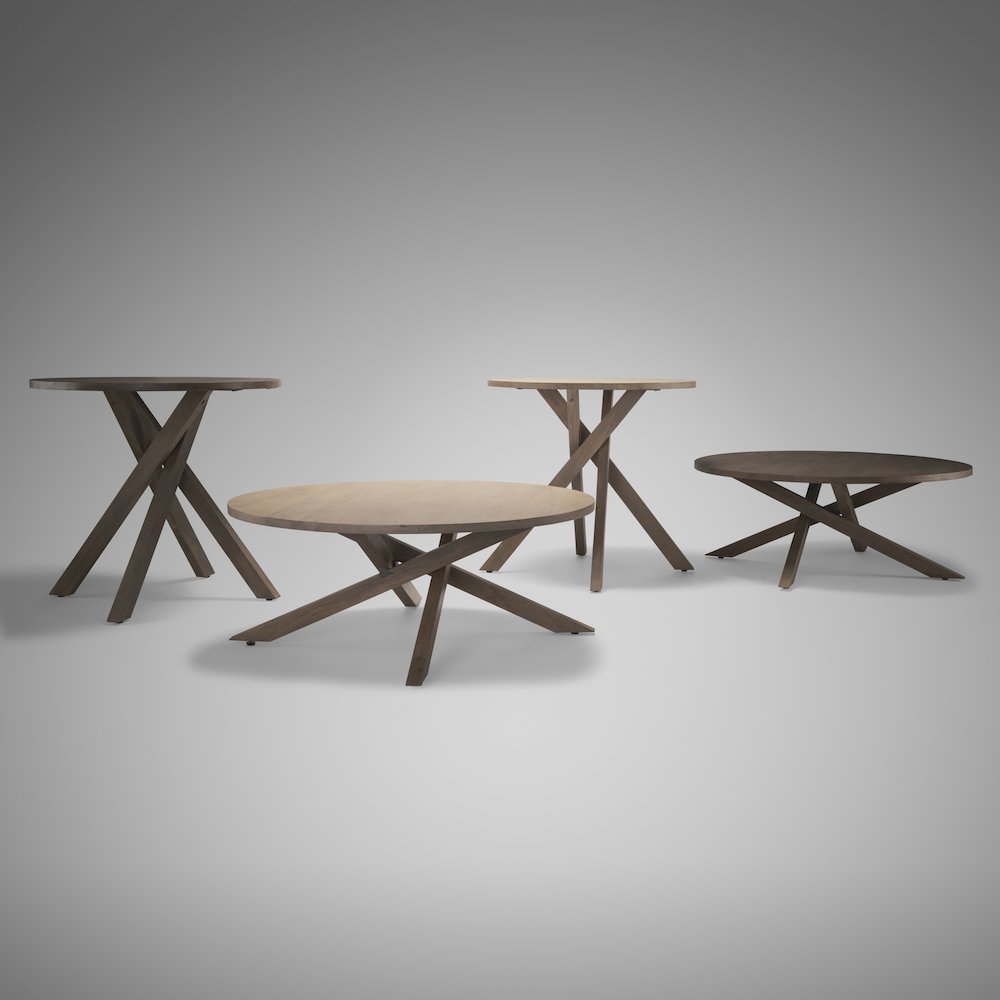Medium Brown Wood Foyer Table. Picture 4