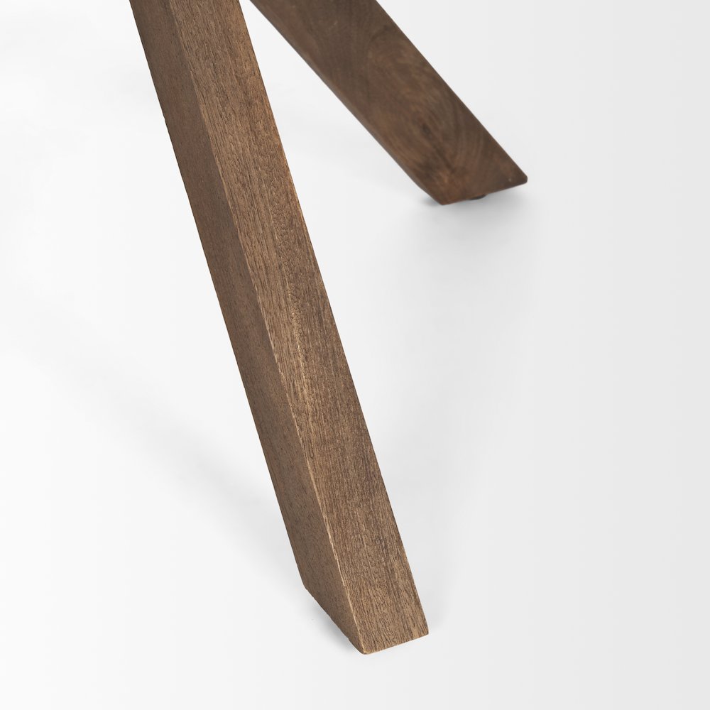 Medium Brown Wood Foyer Table. Picture 9