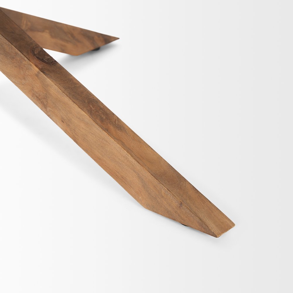 Light Brown Wood Coffee Table. Picture 9