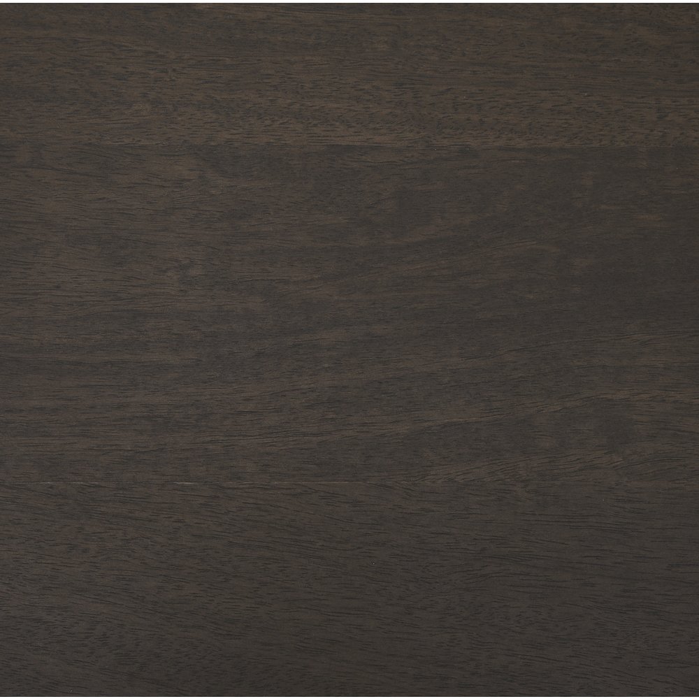 Dark Brown Wood Bottom Shelf Round Accent Table. Picture 7