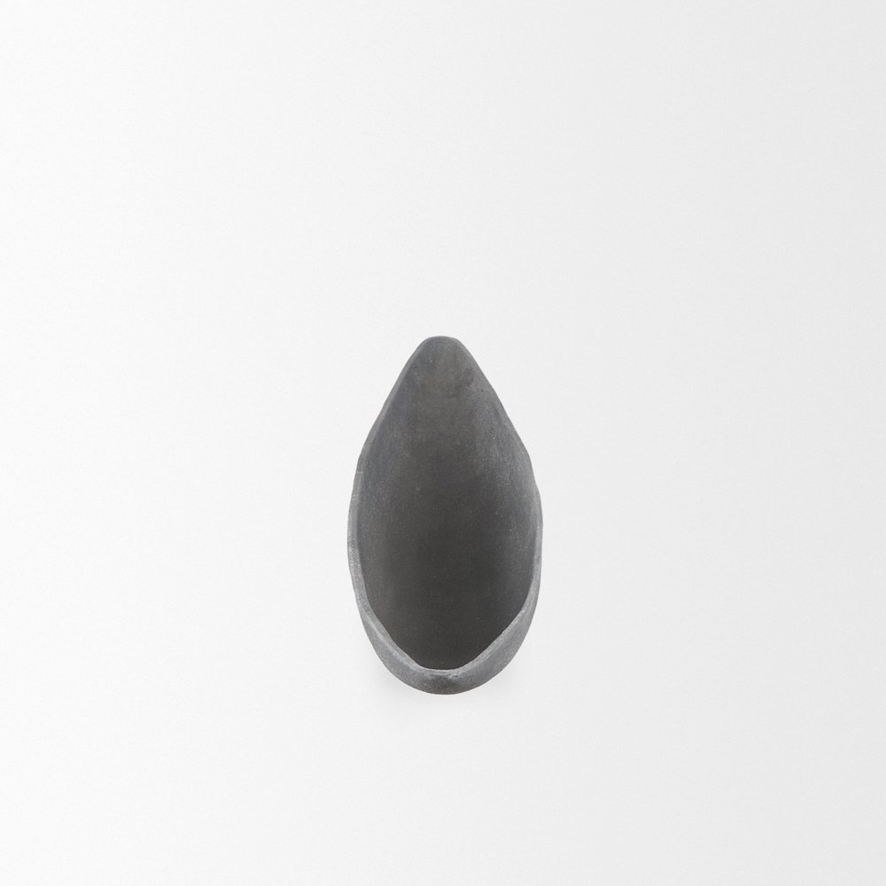 Small Concrete Finished Metal Decorative Bowl. Picture 4