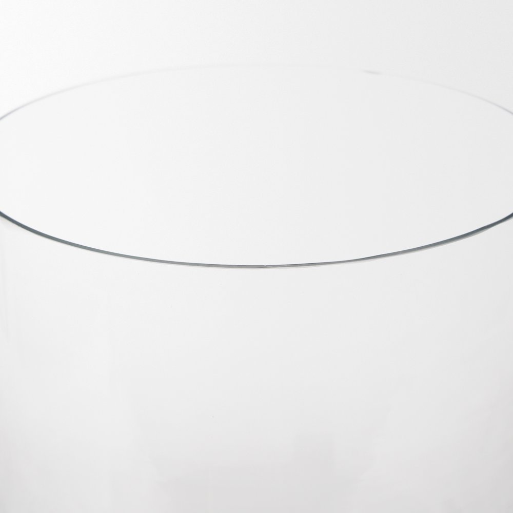 Price Large Matte Black Metal Glass Hurricane Candle Holder. Picture 11