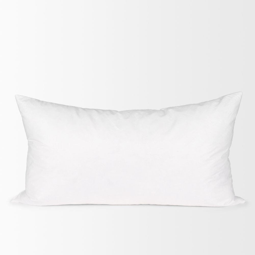 Down Fill Pillow Insert 16 x 28. Picture 3