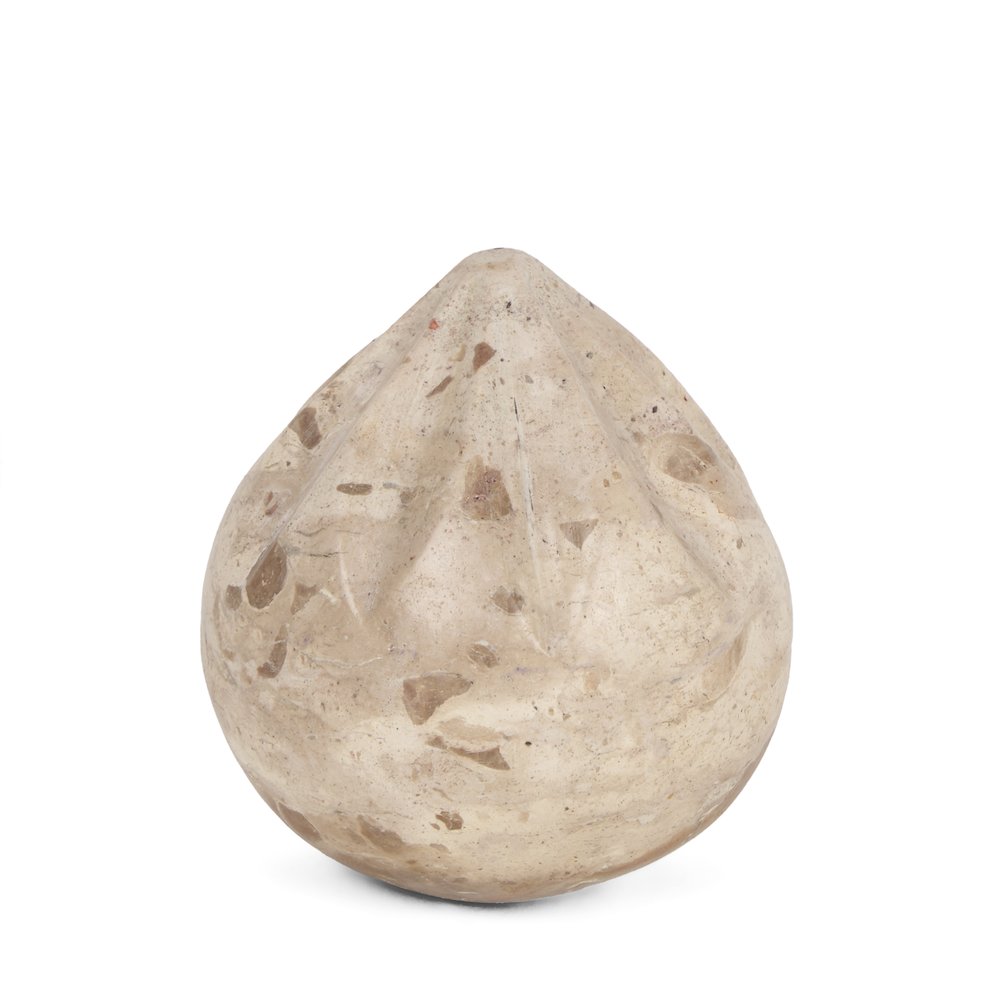 Caprie Small Beige Marble Decorative Juice Squeezer. Picture 1