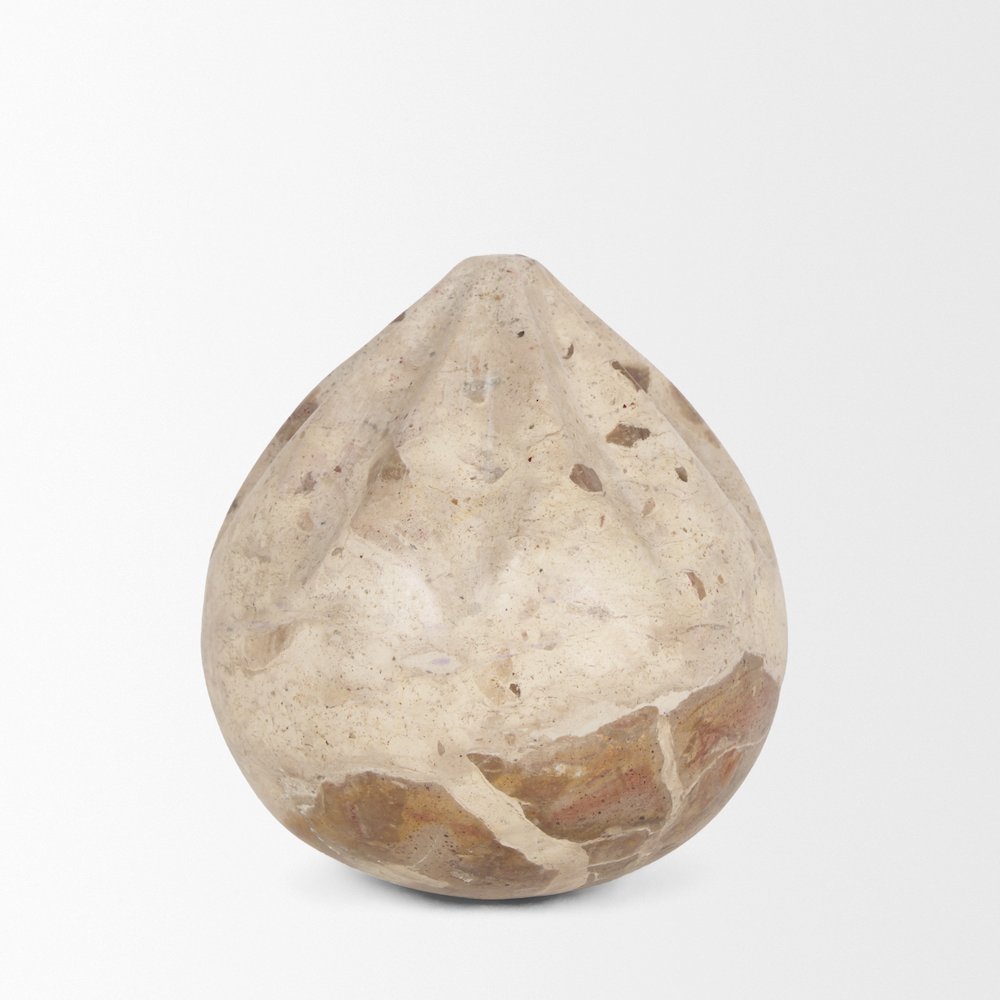 Caprie Small Beige Marble Decorative Juice Squeezer. Picture 4