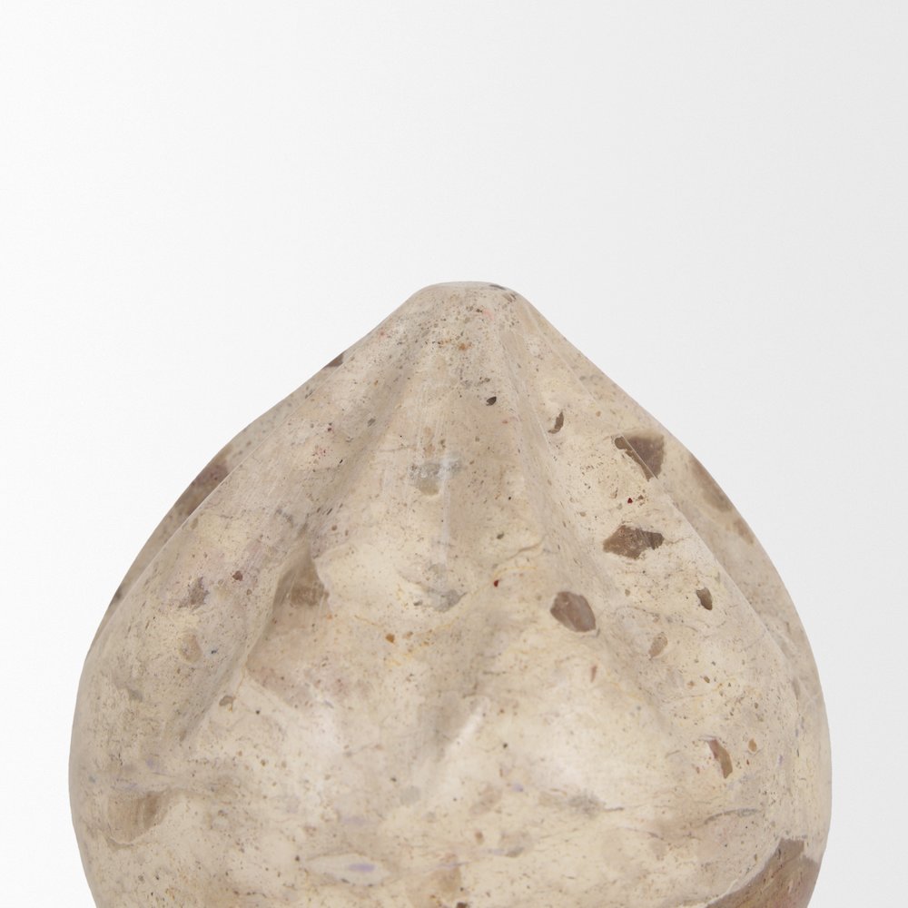 Caprie Small Beige Marble Decorative Juice Squeezer. Picture 5