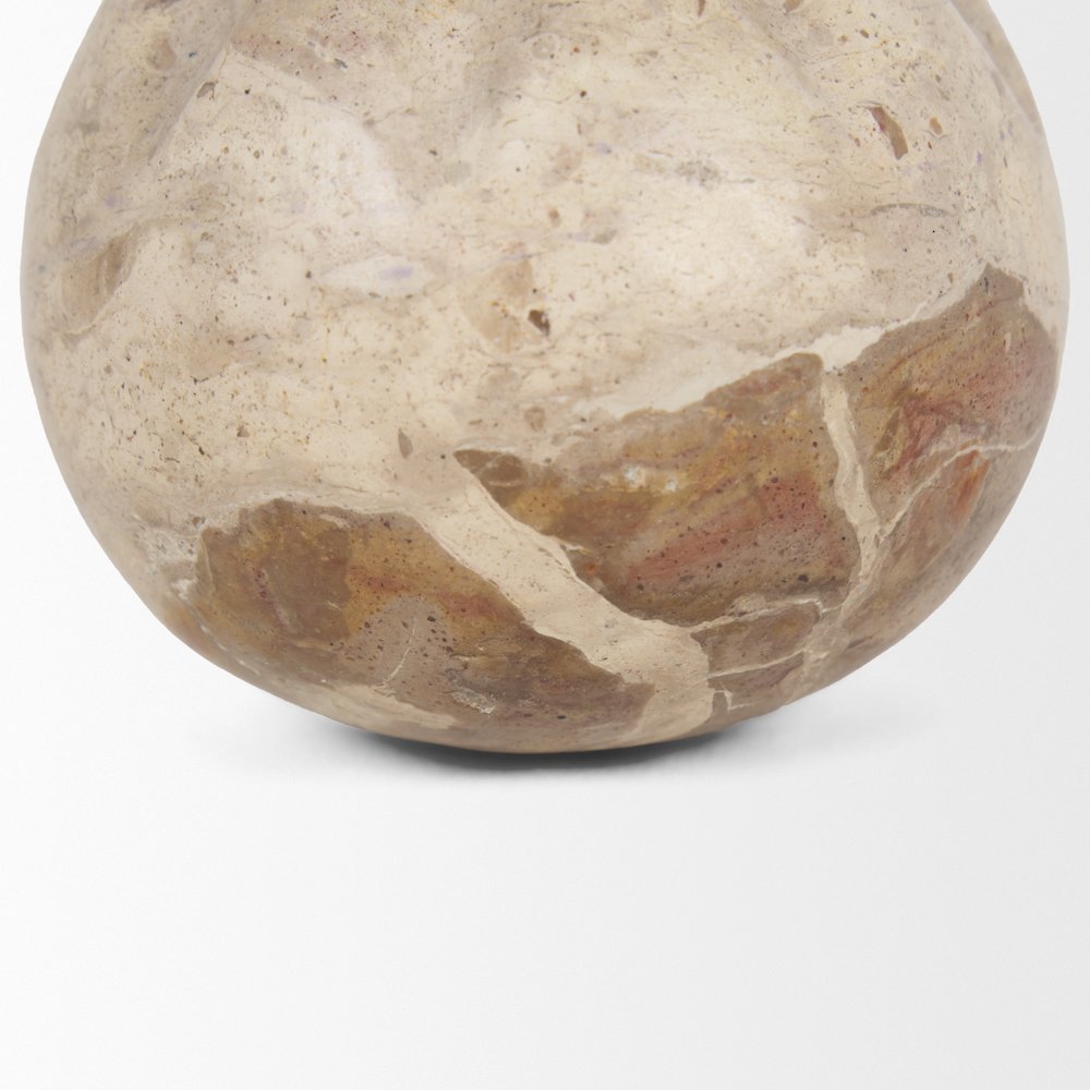 Caprie Small Beige Marble Decorative Juice Squeezer. Picture 6