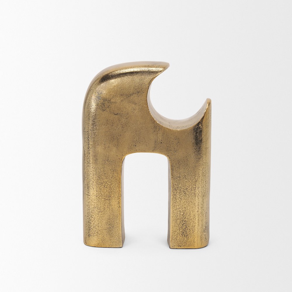 RennAntiqued Brass Small Decorative Sculpture. Picture 3