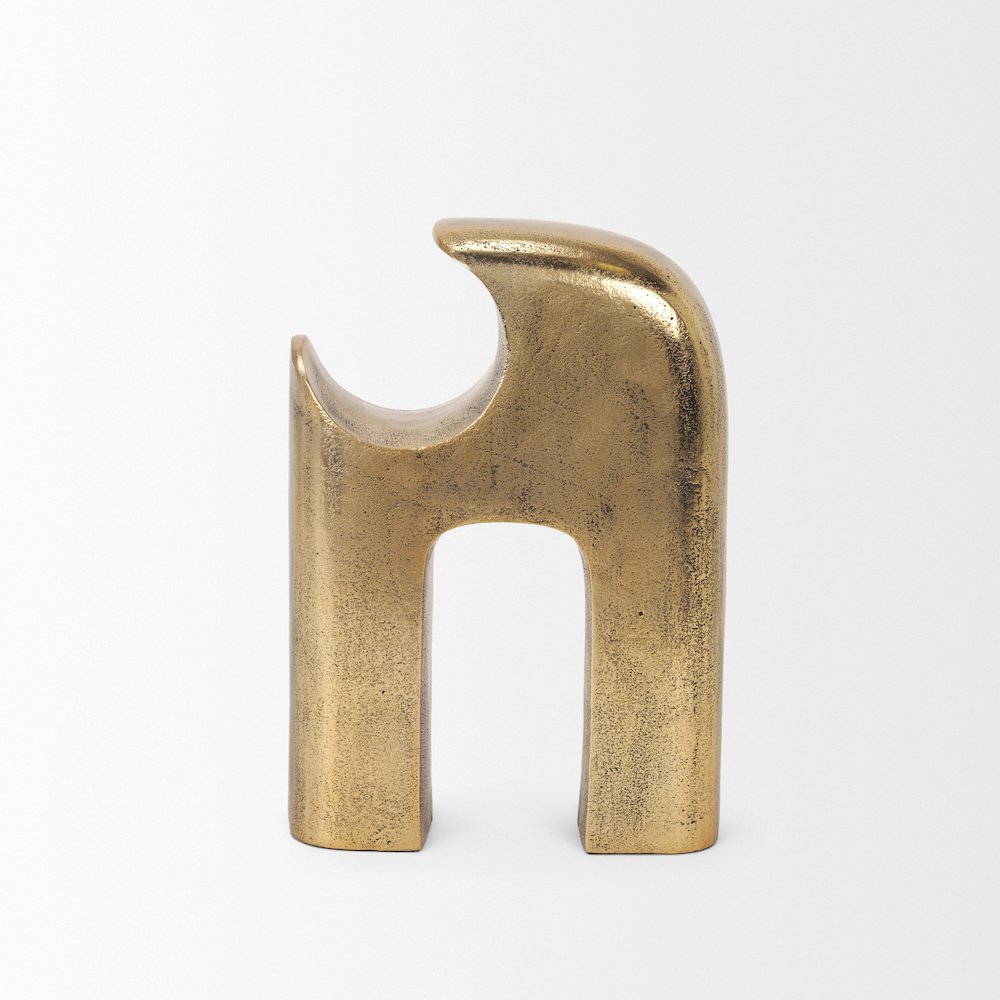 RennAntiqued Brass Small Decorative Sculpture. Picture 6