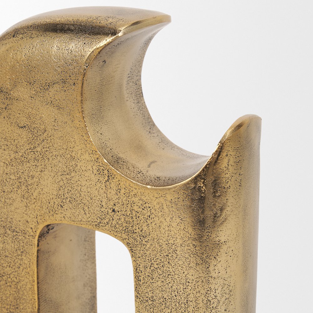 RennAntiqued Brass Small Decorative Sculpture. Picture 8