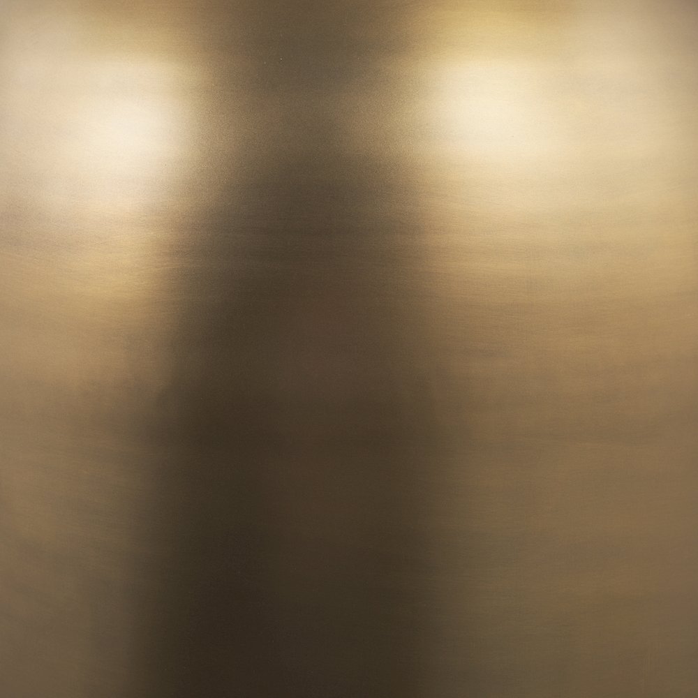 Sanne Antiqued Gold Metal Silver Foil Large Pendant Light. Picture 6