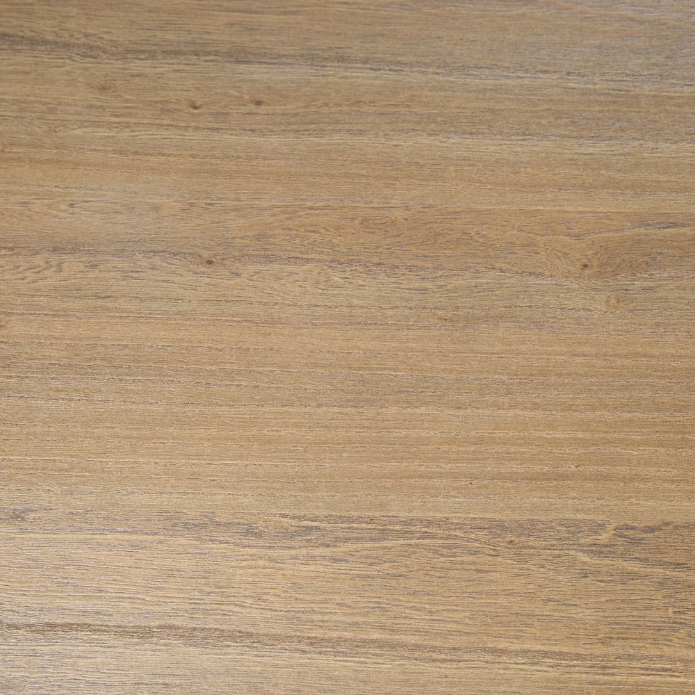 Rectangular Natural Brown Column Legs Coffee Table. Picture 3
