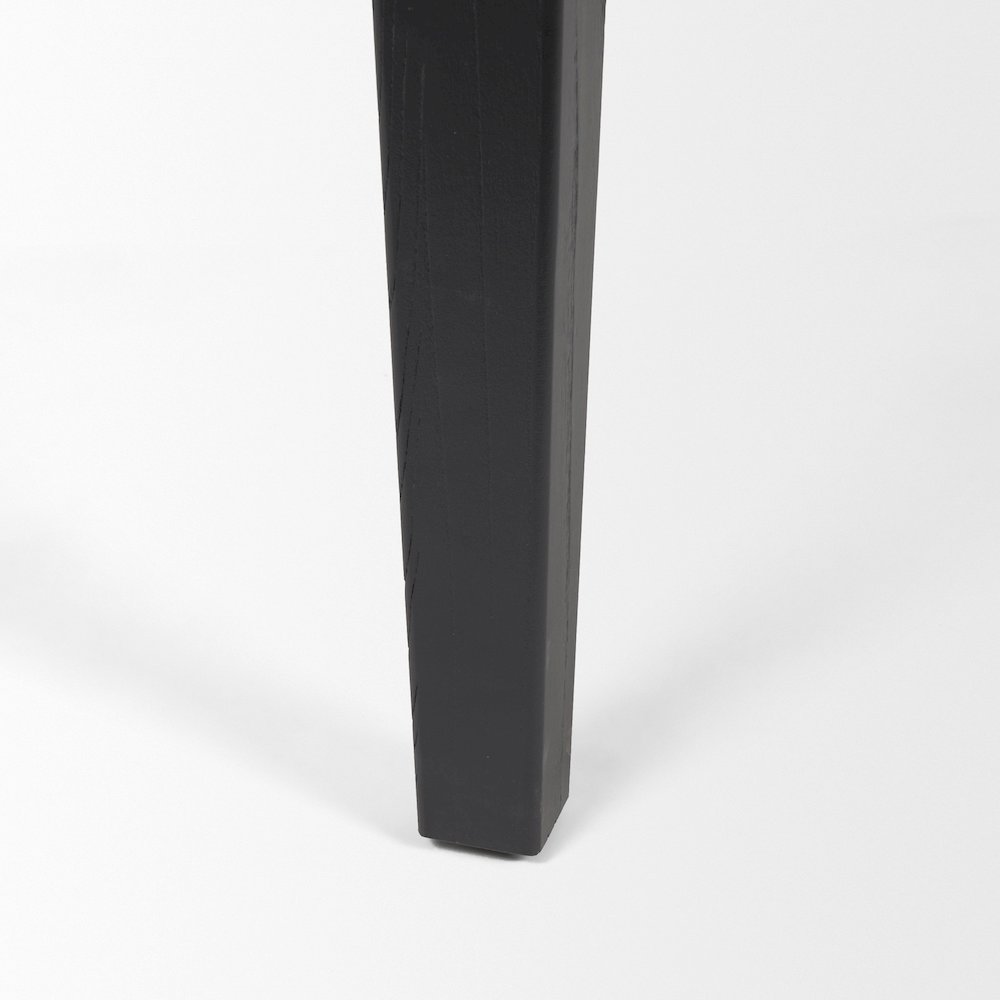 Teva Black Wood Rectangular 92" Dining Table. Picture 3
