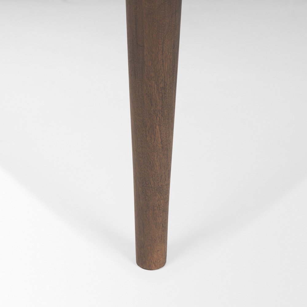 Suvan 84L Medium Dark Brown Rectangular Wood Dining Table. Picture 2