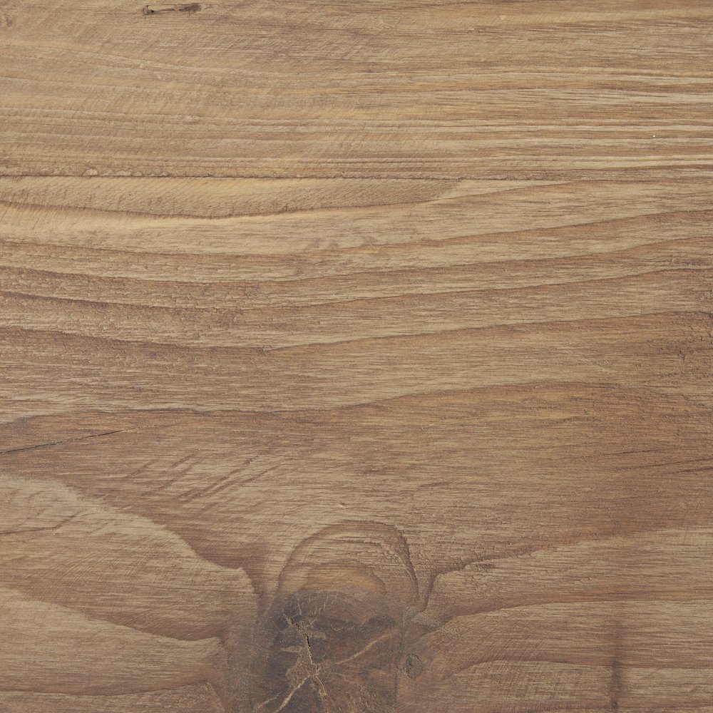 Tahlia Round Natural Brown Wood Angled Legs Stool. Picture 2