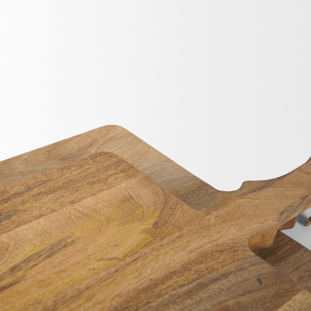 Khana Natural Solid Wood Square Serving Boards. Picture 5