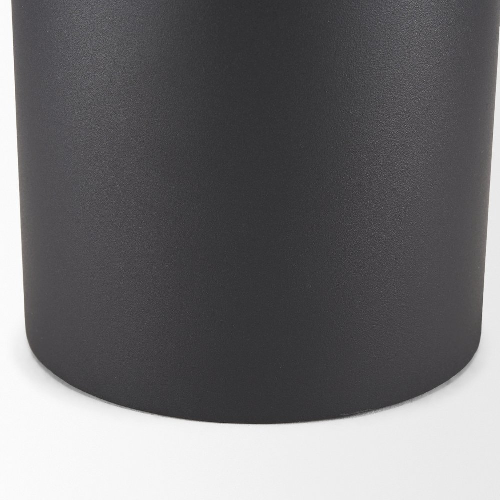 Tosca Tall Matte Black Metal Vase. Picture 8