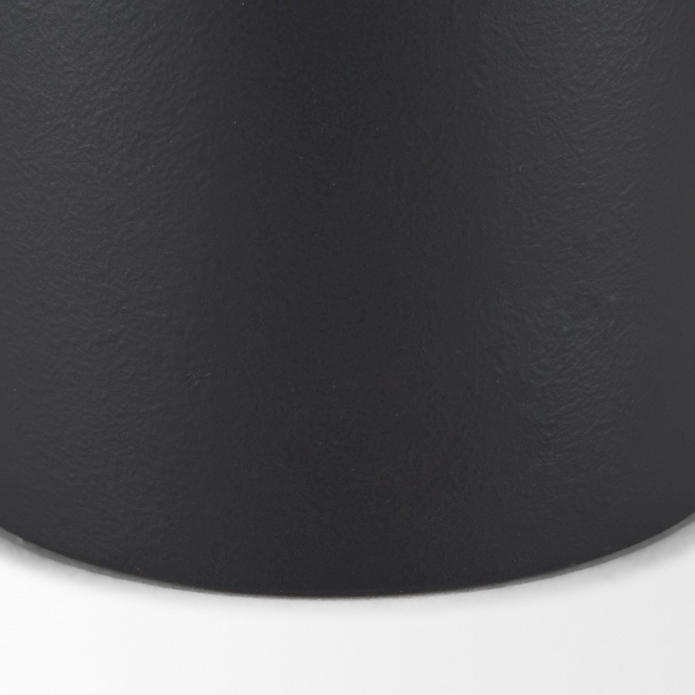 Townley Small White Black Ombre Metal Vase. Picture 9