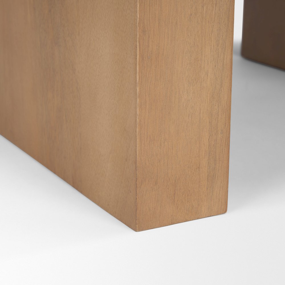 Light Brown Wood Accent Table. Picture 9