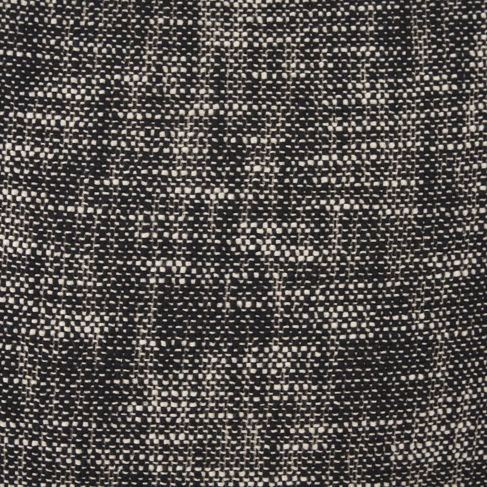 Cream And Black Cotton Decorative Square Pillow Cover. Picture 6