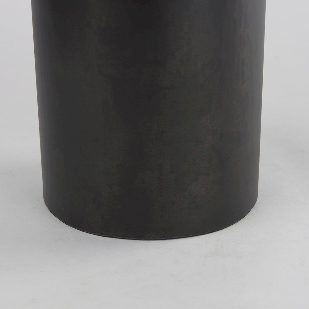 Aubrey Large 24.0H Black Iron Flower Vase. Picture 5