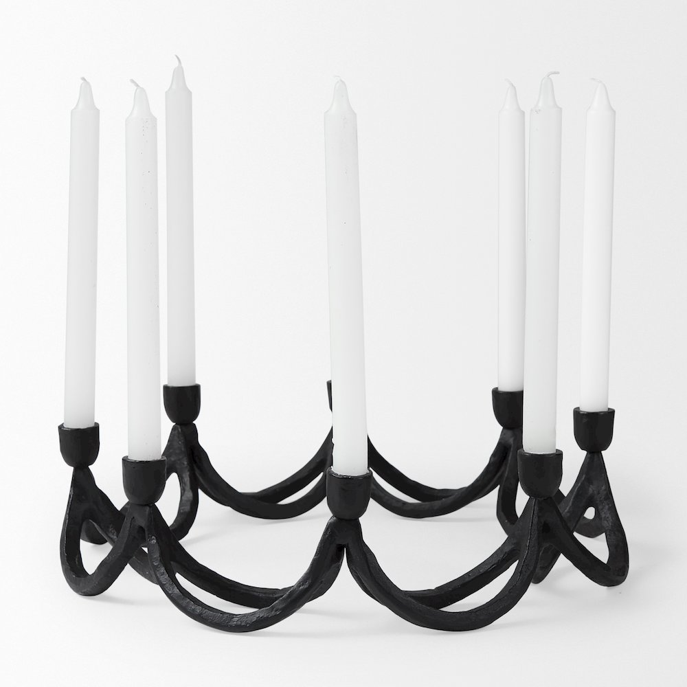 Seraph Round Candle Holder. Picture 2
