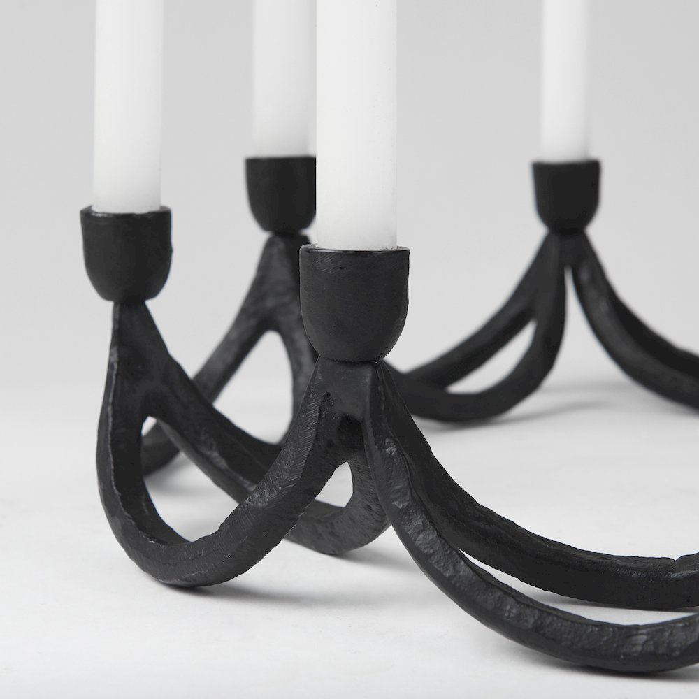 Seraph Round Candle Holder. Picture 3
