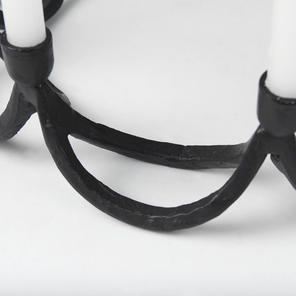 Seraph Round Candle Holder. Picture 4