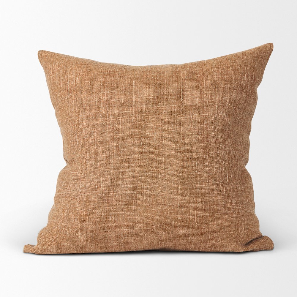 Jack Rust Linen Square Decorative Pillow Cover. Picture 4