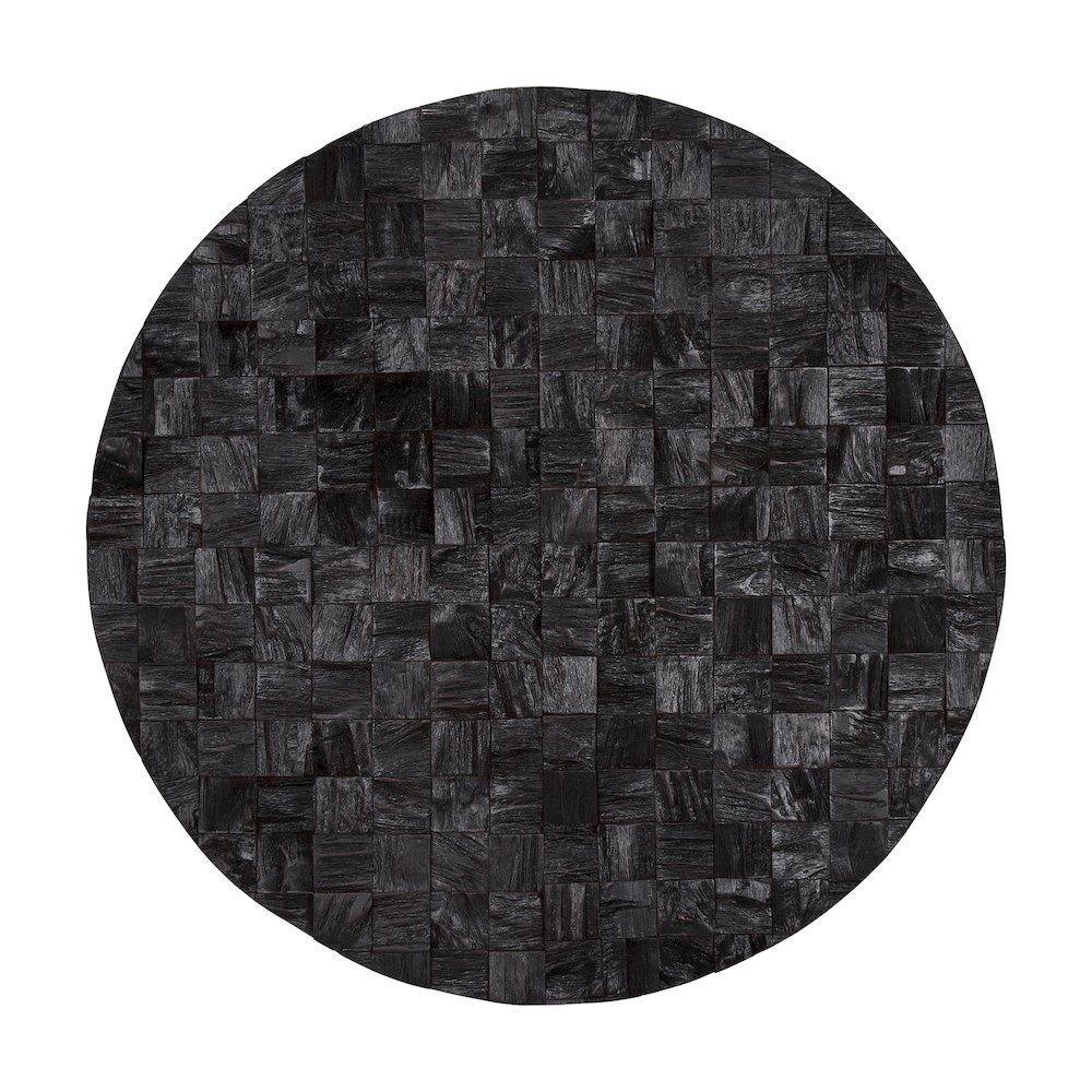 Into the Abyss I Dark Brown Wood 32" Wall Art. Picture 1