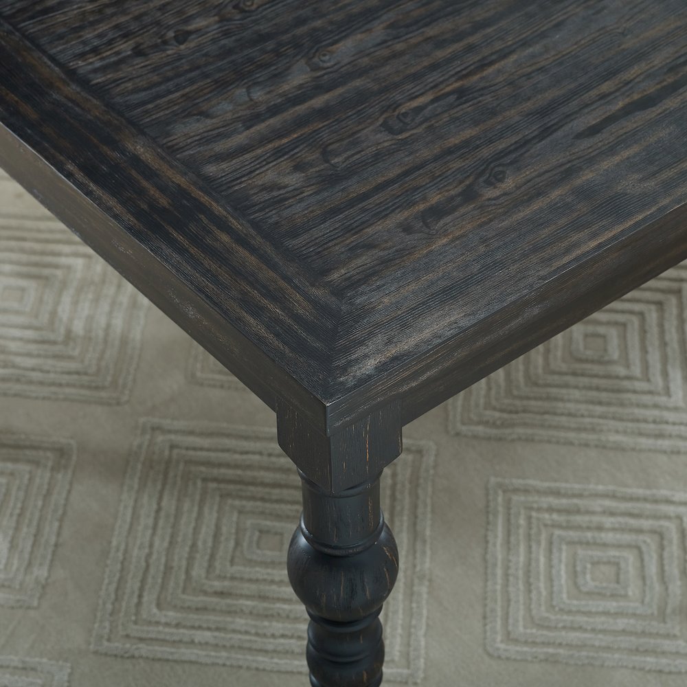Leviton Urban Style Dining Set: Table and 4 chairs, Gray. Picture 4