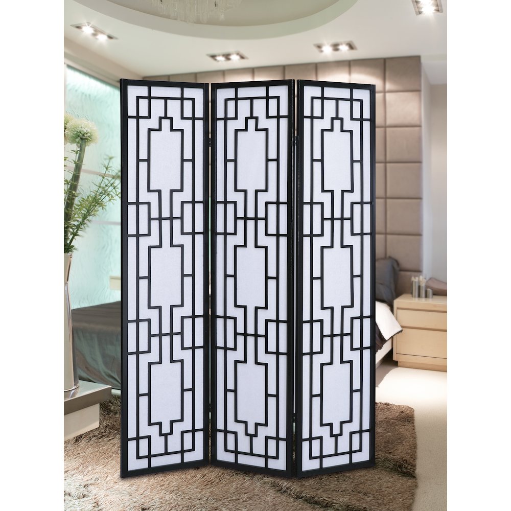 Sudoku 3 Panel Room Divider Screen. Picture 2