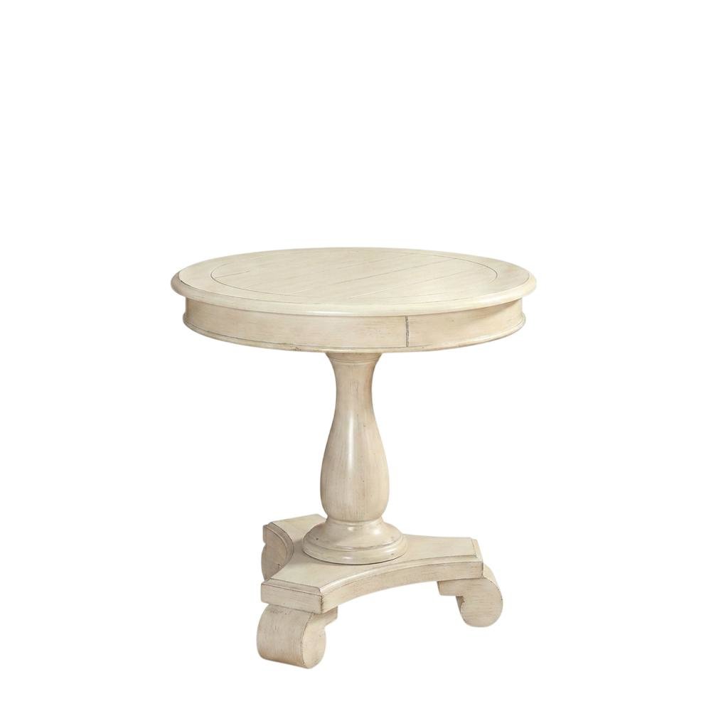 White, Pedestal Table, Pedestal Base, Quality Build. Picture 1