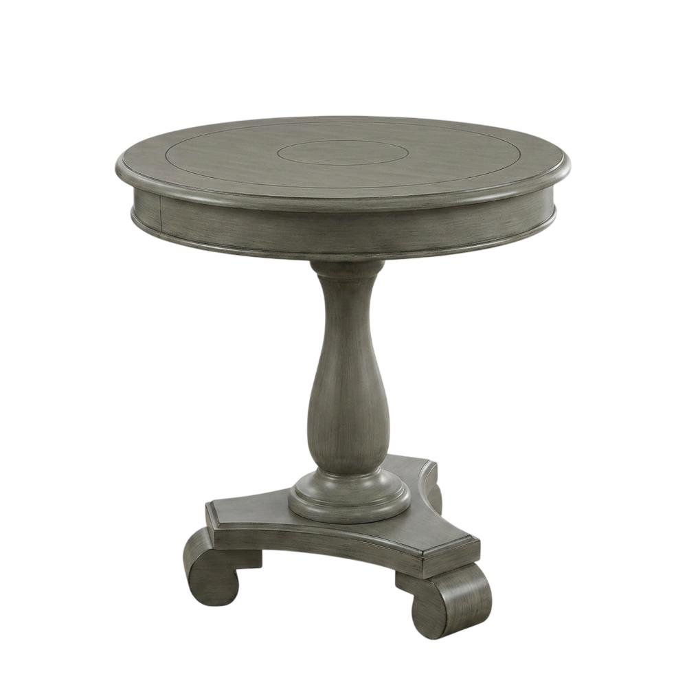 Grey, Pedestal Table, Pedestal Base, Quality Build. Picture 1
