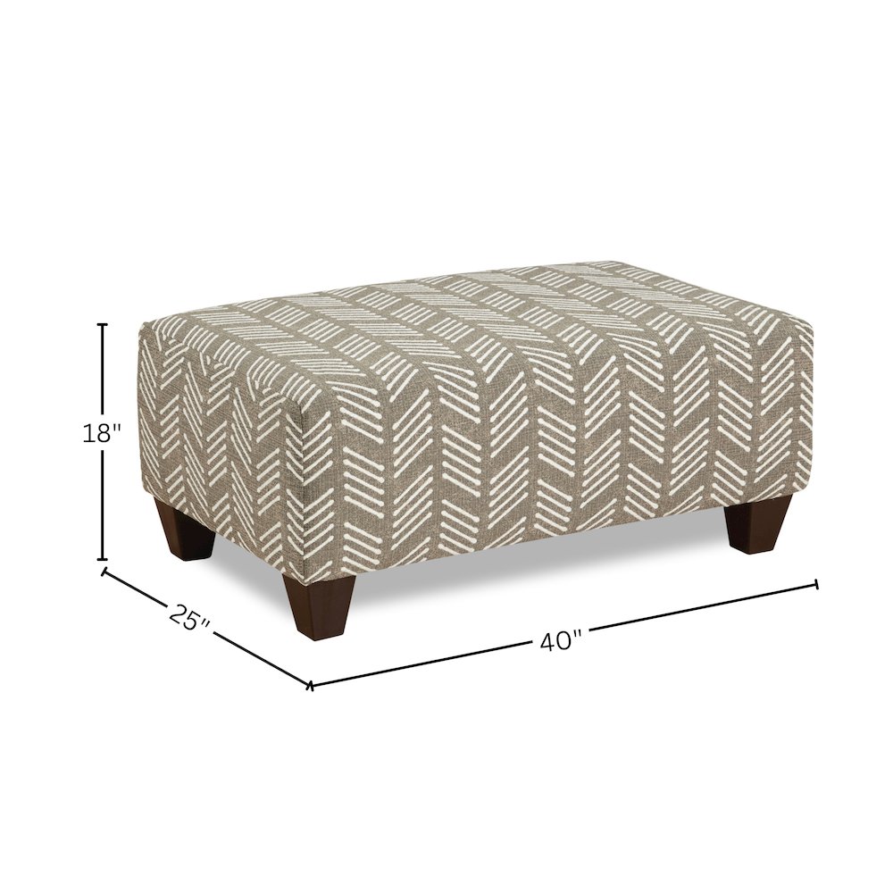Marvella 3-Piece Living Room Sofa, Chair and Ottoman Set, Chocolate Faux Leather. Picture 20