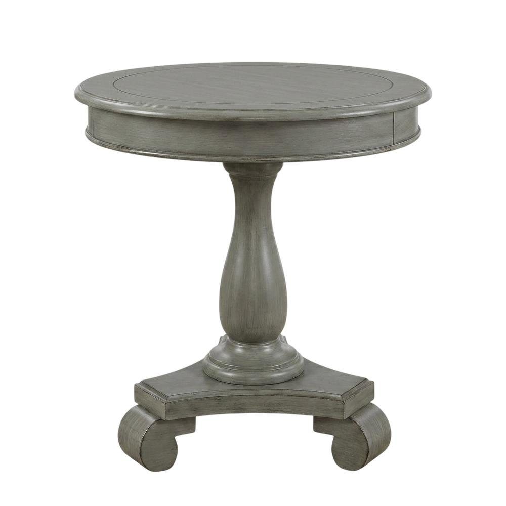 Grey, Pedestal Table, Pedestal Base, Quality Build. Picture 4