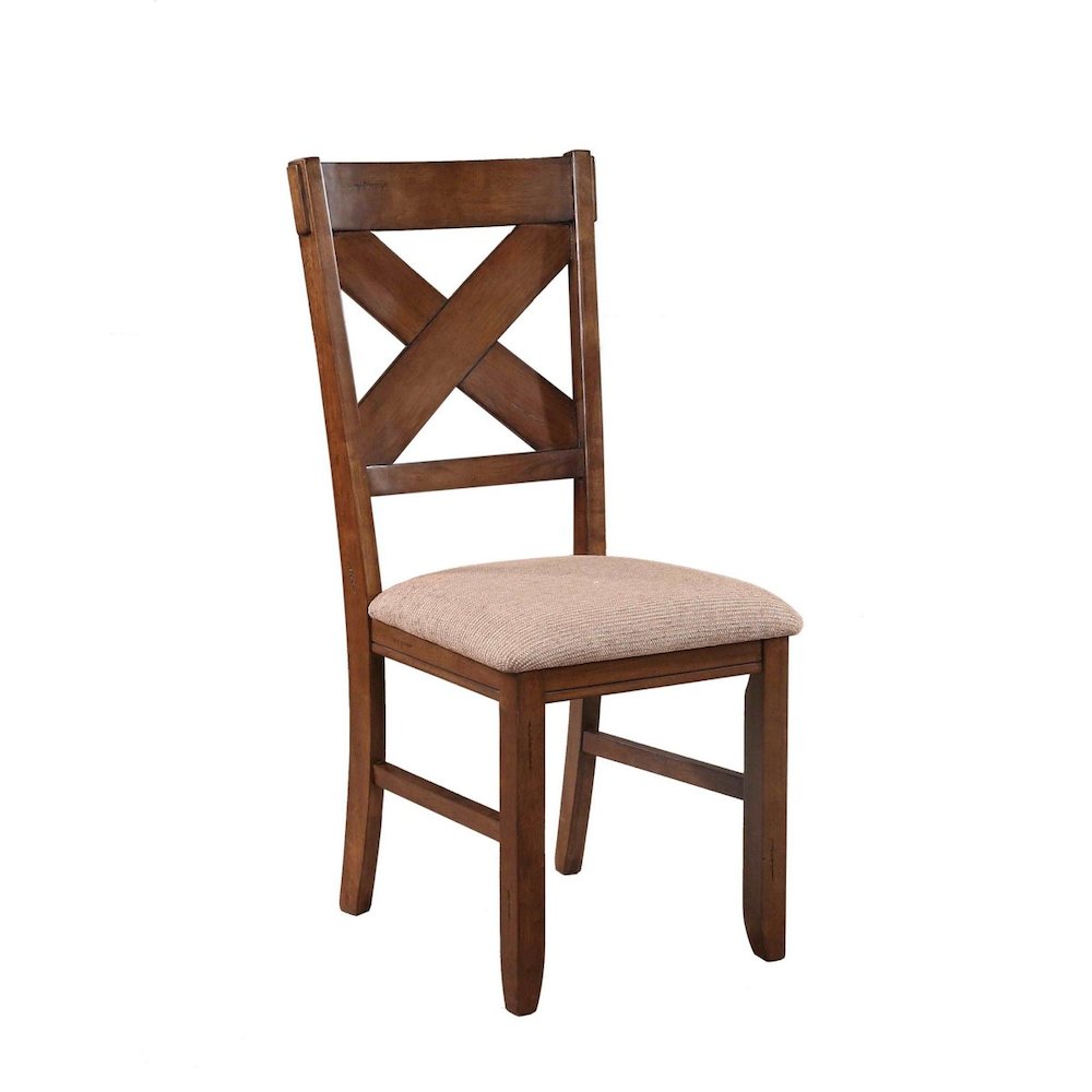 Karven Solid Wood Dining Chairs , Set of 2. Picture 4