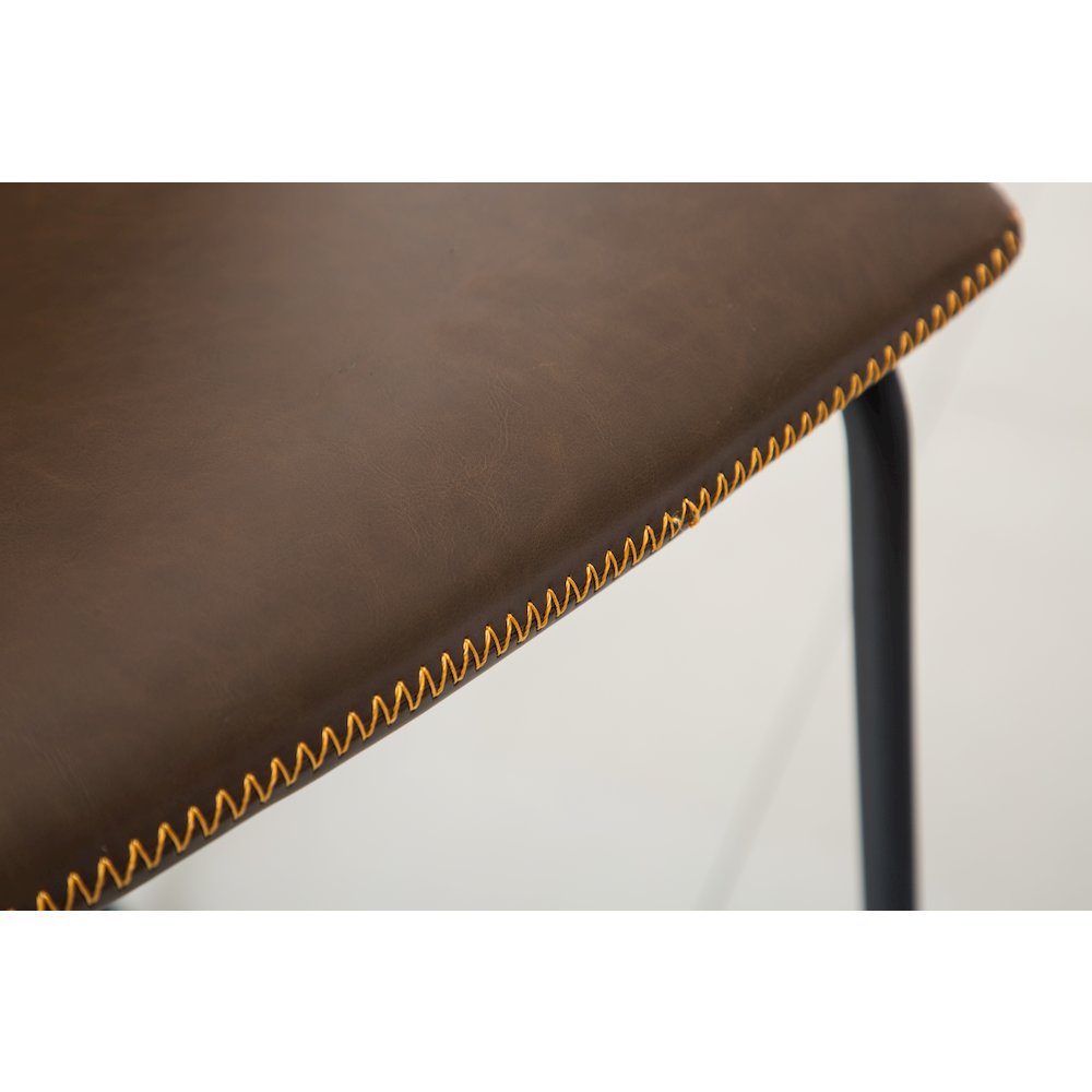 Lotusville Antique Wood Counter Height Dining Set: Table and Four Chairs, Brown. Picture 6