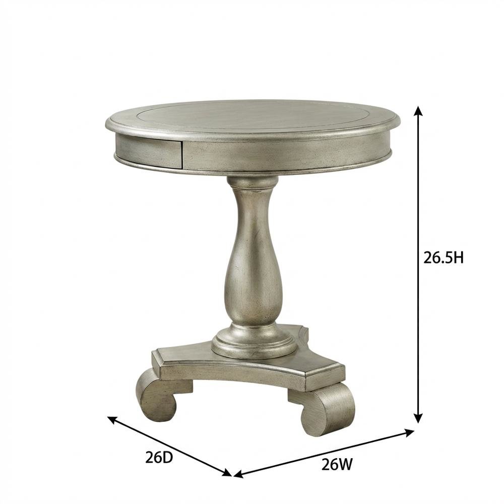 Champagne, Pedestal Table, Pedestal Base, Quality Build. Picture 7