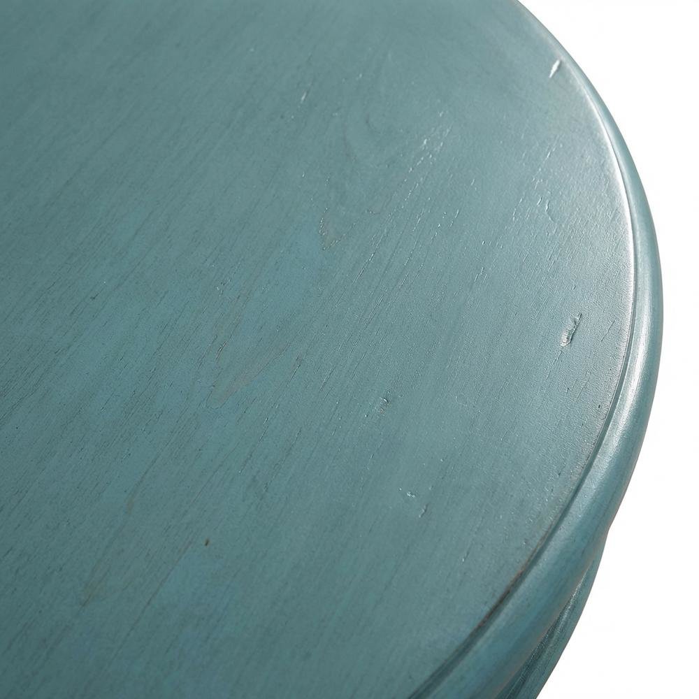 Teal, Pedestal Table, Pedestal Base, Quality Build. Picture 5