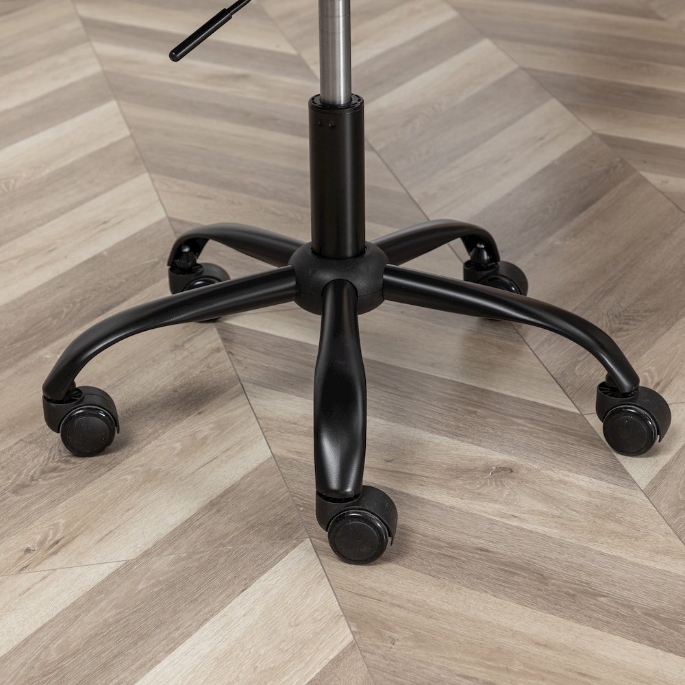 Masar Fabric Swivel Office Chair, Gray. Picture 15