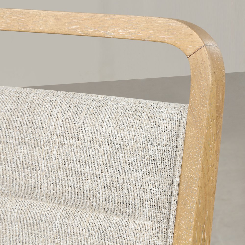 Arden Solid Wood Frame Dining Chairs, Set of 2. Picture 12