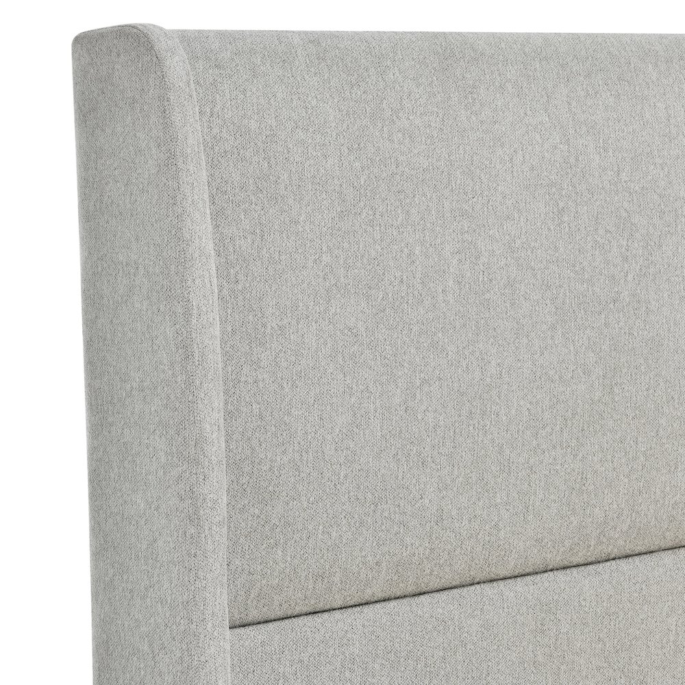 Rozitta Upholstered Wingback Platform Bed, King. Picture 2