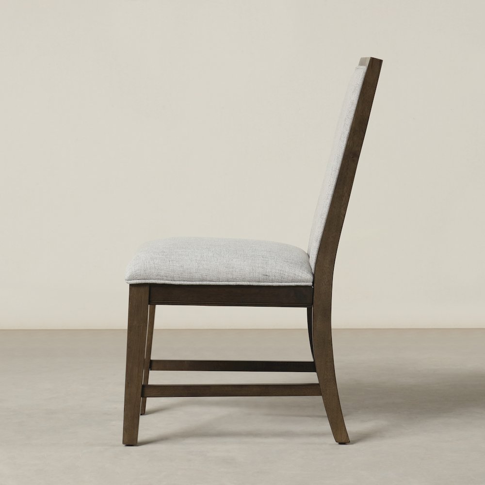 Aberll Wood Dining Room Set, Table with 4 Side Chairs and 2 Armchairs, Gray. Picture 11