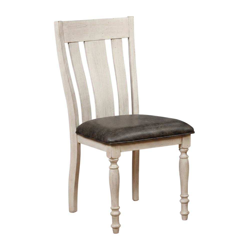 Upholstered Wood Dining Chair with Turned Legs for Dining Room, Beige, Set of 2. Picture 4