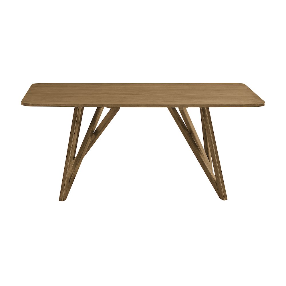 Axler 70-in Length Dining Table, Tripod-Cross Leg, Light Oak. Picture 12