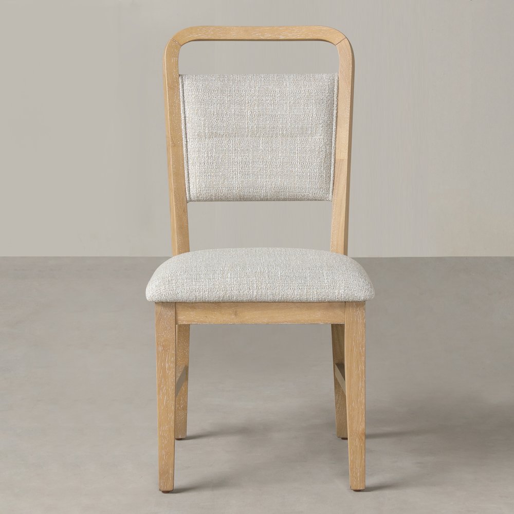 Arden Solid Wood Frame Dining Chairs, Set of 2. Picture 8