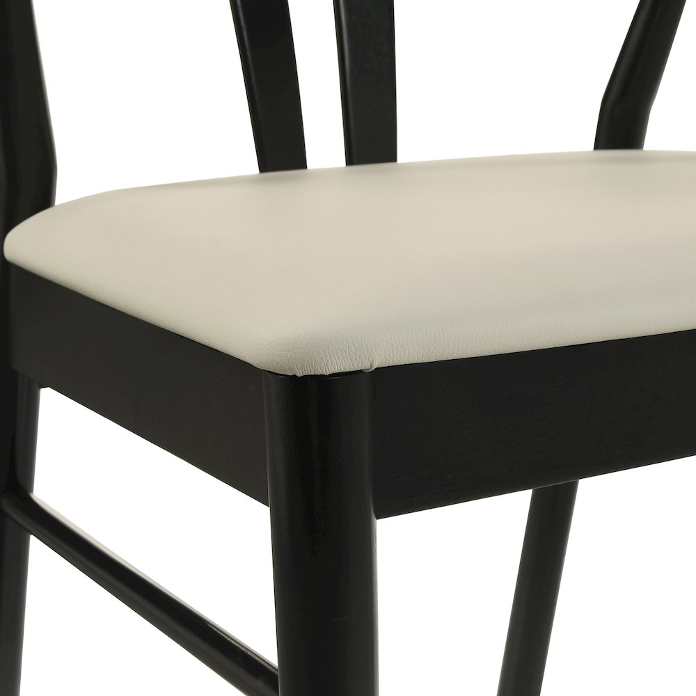 Lavin Wishbone Dining Chairs, Set of 2, Black. Picture 11