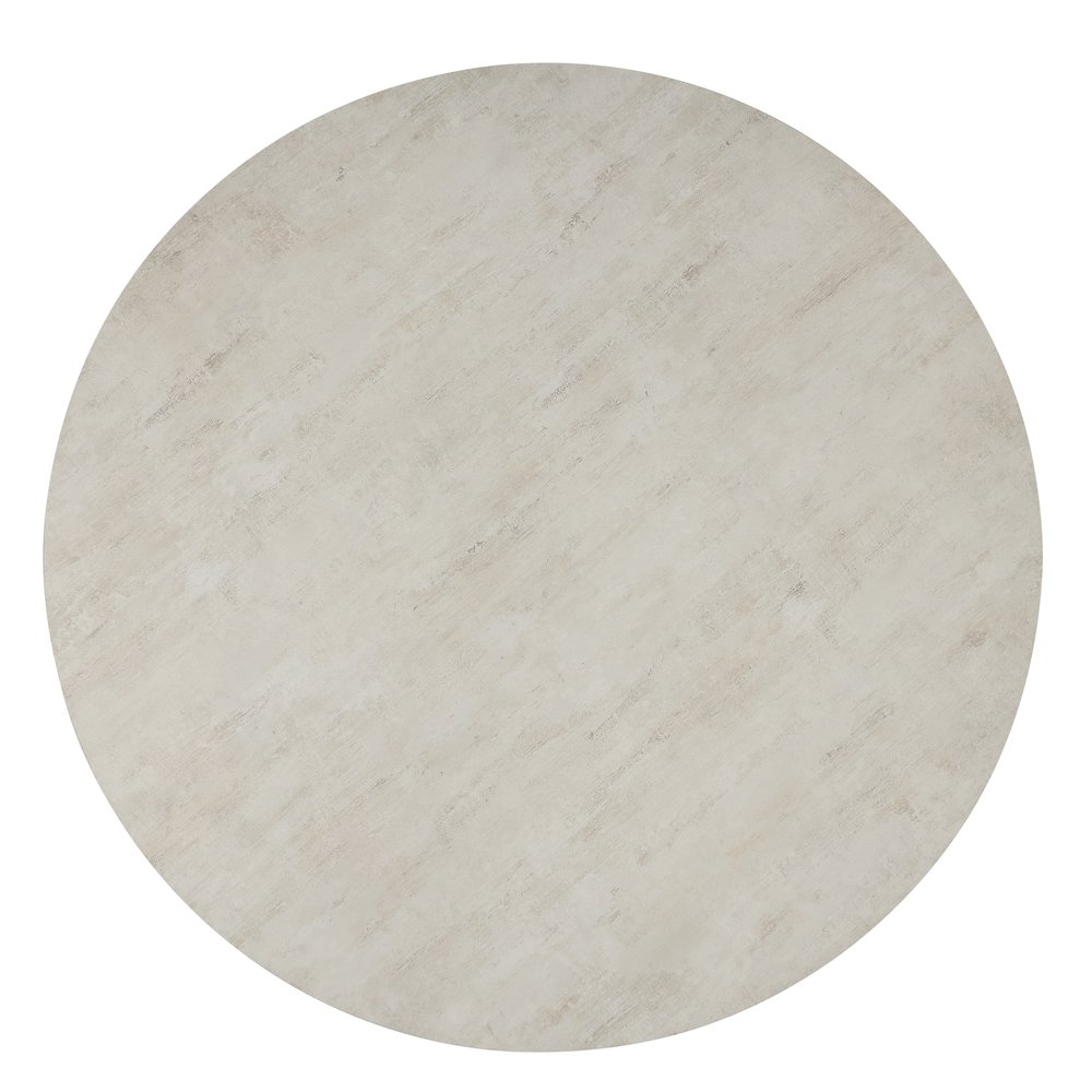 Arden 47" Round Wood Dining Table. Picture 3