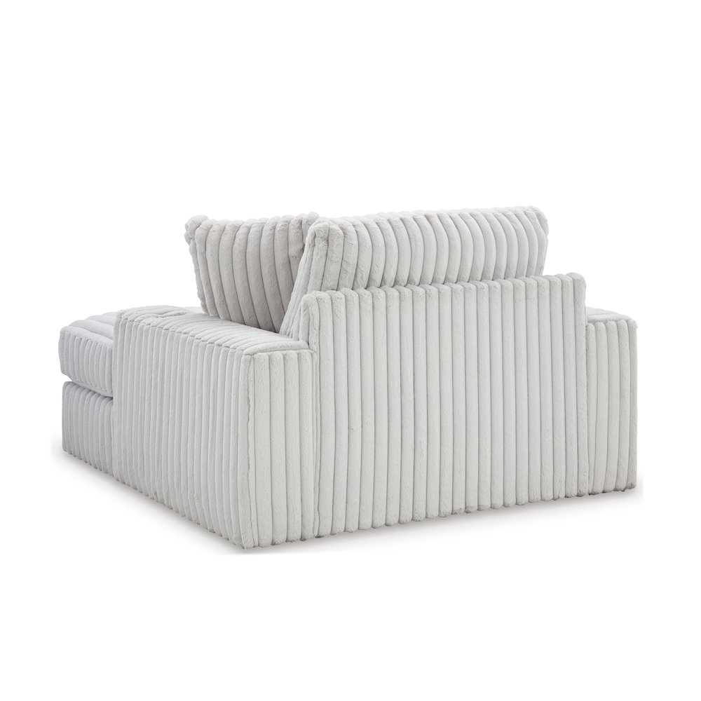 Azulu Upholstered Oversized Chaise, with Cup holders and USB Charging. Picture 2